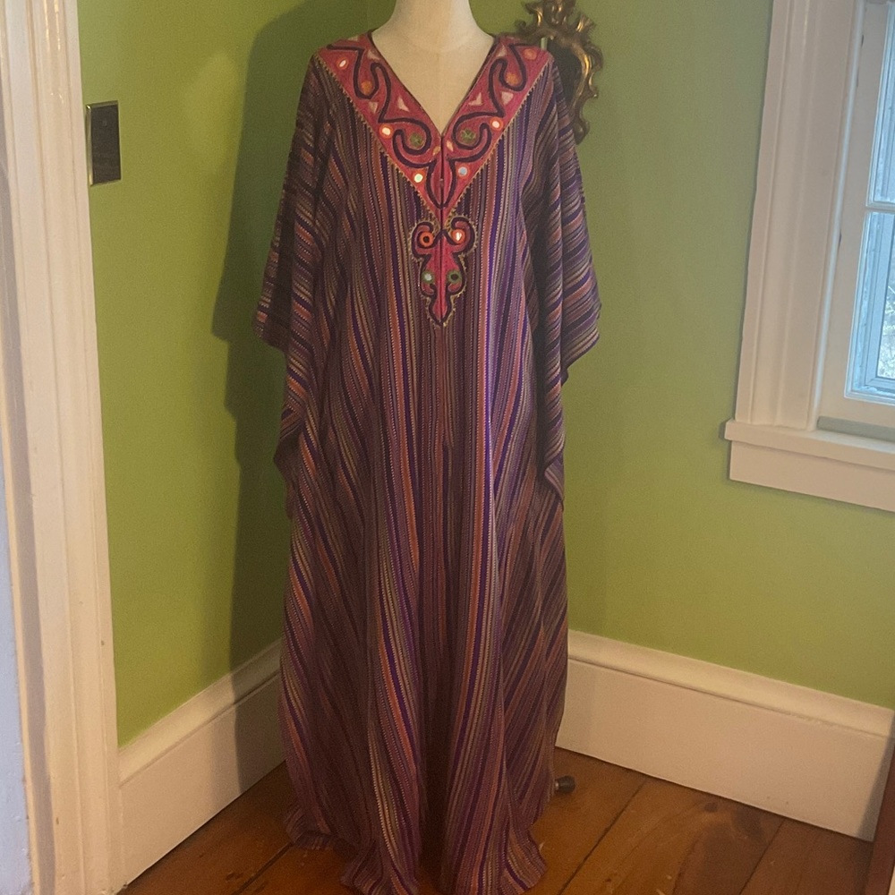 Ramona Rull Neiman Marcus vintage 70s caftan